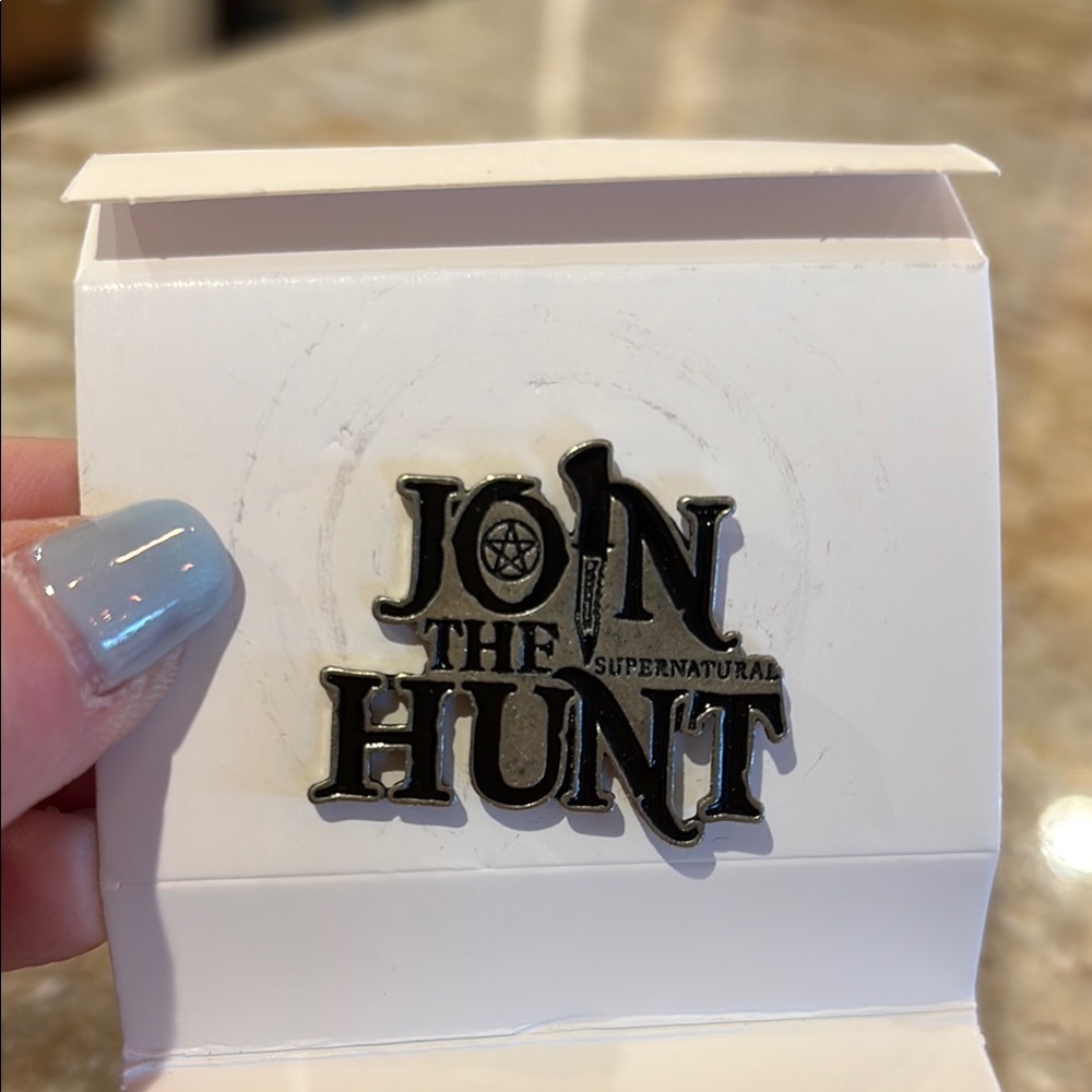 Supernatural Join The Hunt Pin